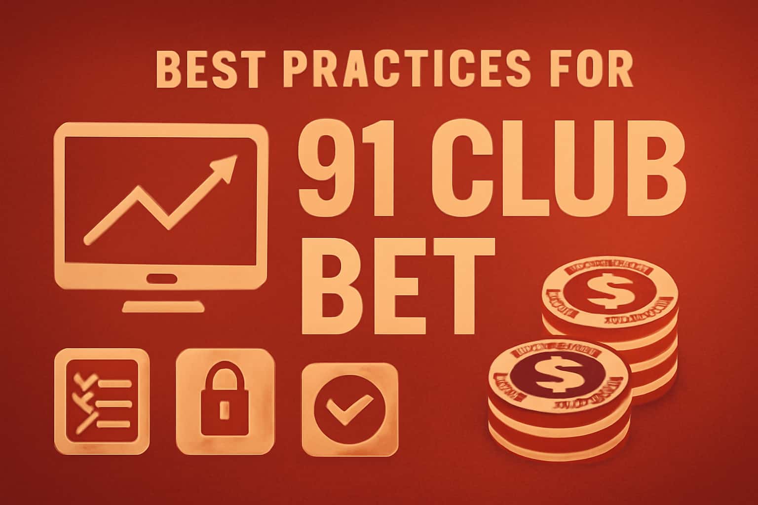 Informational graphic on Best Practices for 91 Club Bet.