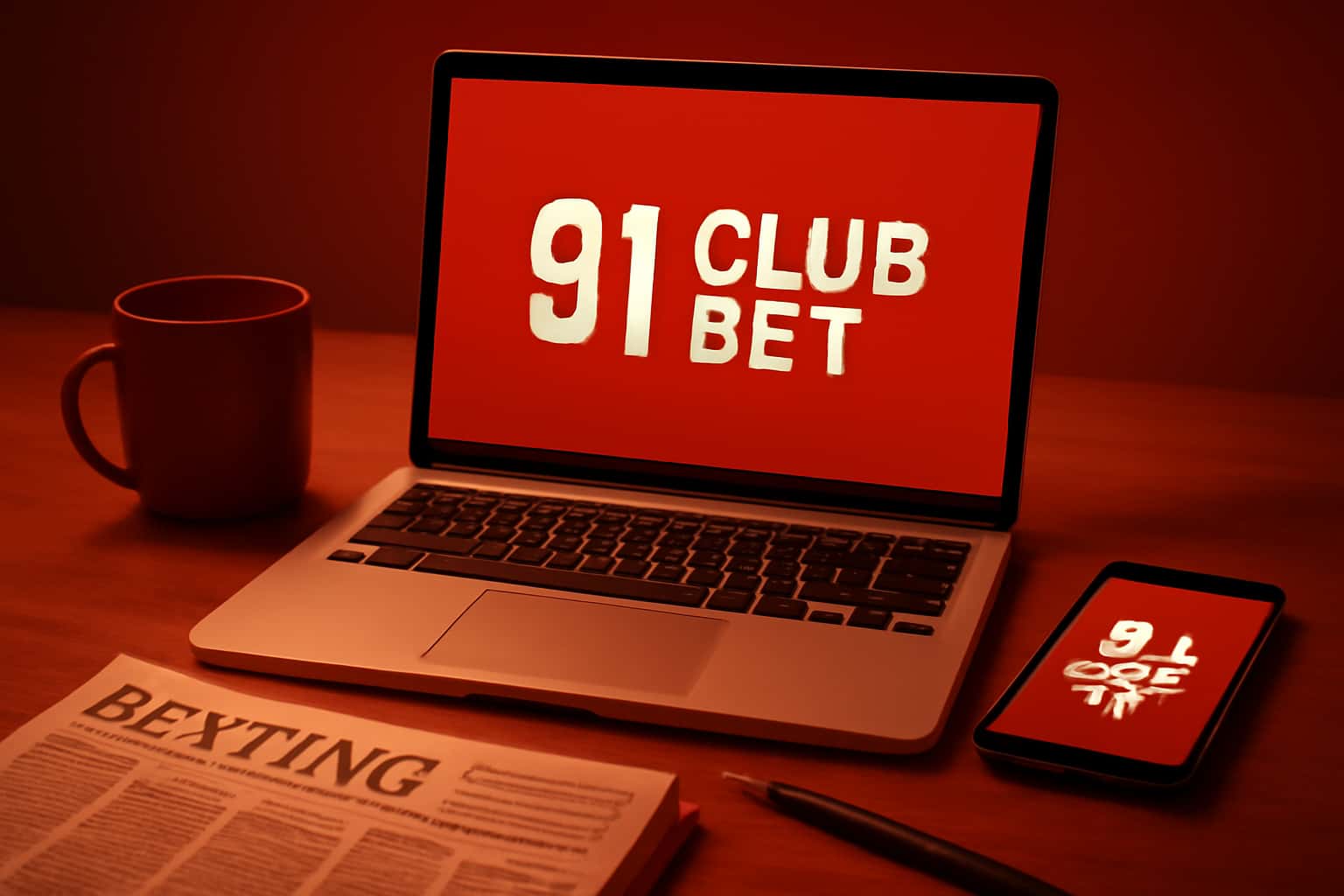 An informative scene showcasing 91 Club Bet Guides with clear text.