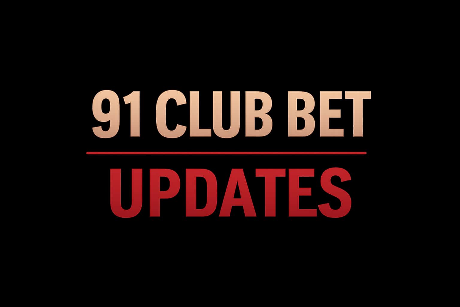 A visual representation of the 91 Club Bet Updates with informative elements.